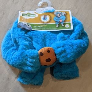 Cookie Monster pet costume
